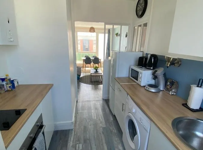 - Tourneville, Superbe T3, Balcon/parking Apartamento El Havre